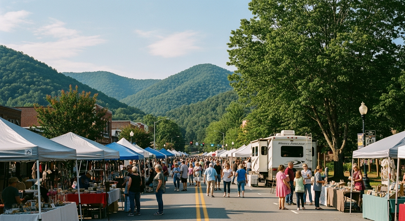 Fireside RV rental option for a National Horse Show trip to Tryon