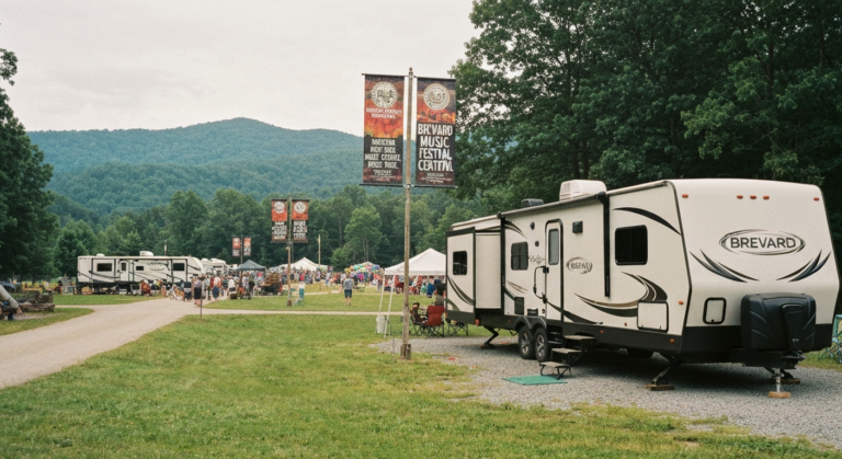 RV rental for Brevard Music Festival near Asheville NC
