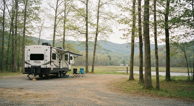 RV rental near Lake Powhatan Recreation Area & Campground, Asheville NC